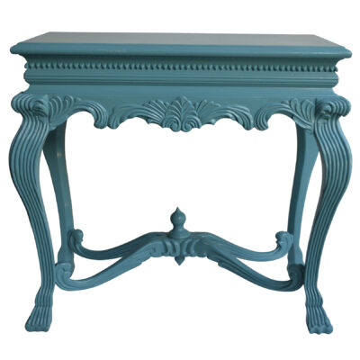 Tantelizing Teal Console Table