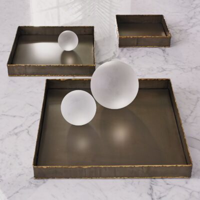 Laforge Brass Tray- Med.