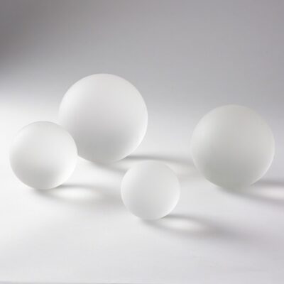 Frosted Glass Sphere - 4"